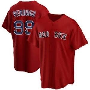 Mens Boston Red Sox Alex Verdugo Cool Base Jersey Red