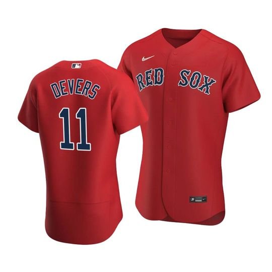 Mens Boston Red Sox Rafael Devers Cool Base Jersey Red