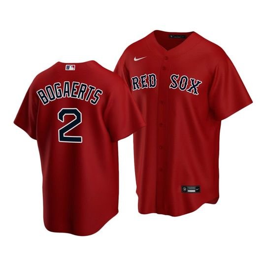 Mens Boston Red Sox Xander Bogaerts Cool Base Jersey Red