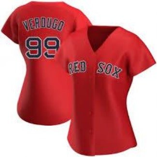 Womens Boston Red Sox Alex Verdugo Cool Base Jersey Red