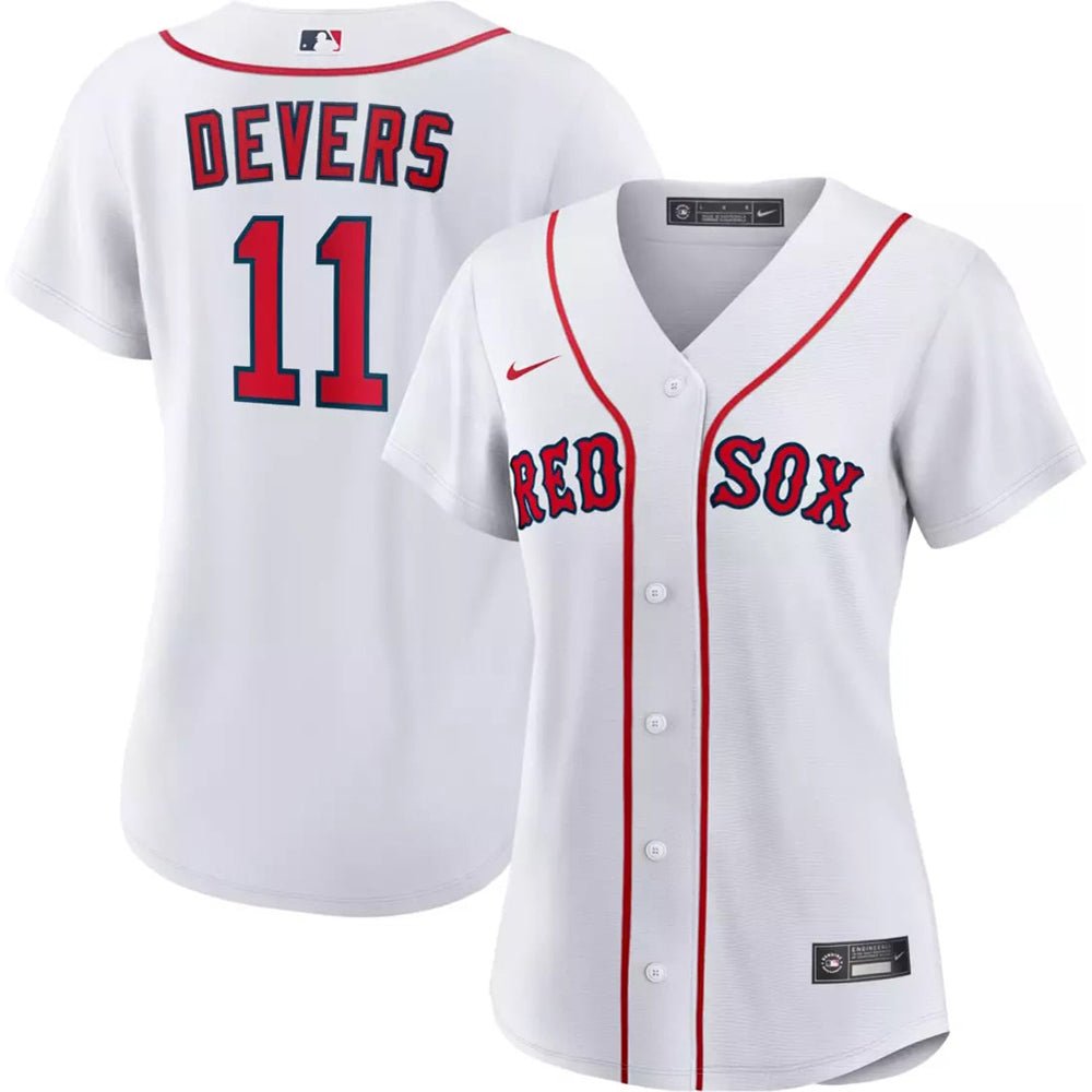 Womens Boston Red Sox Rafael Devers Cool Base Jersey White