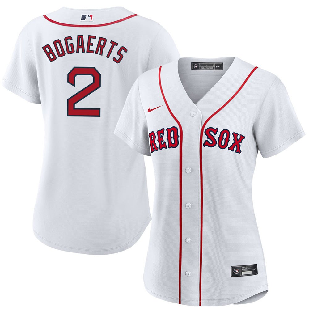 Womens Boston Red Sox Xander Bogaerts Cool Base Jersey White